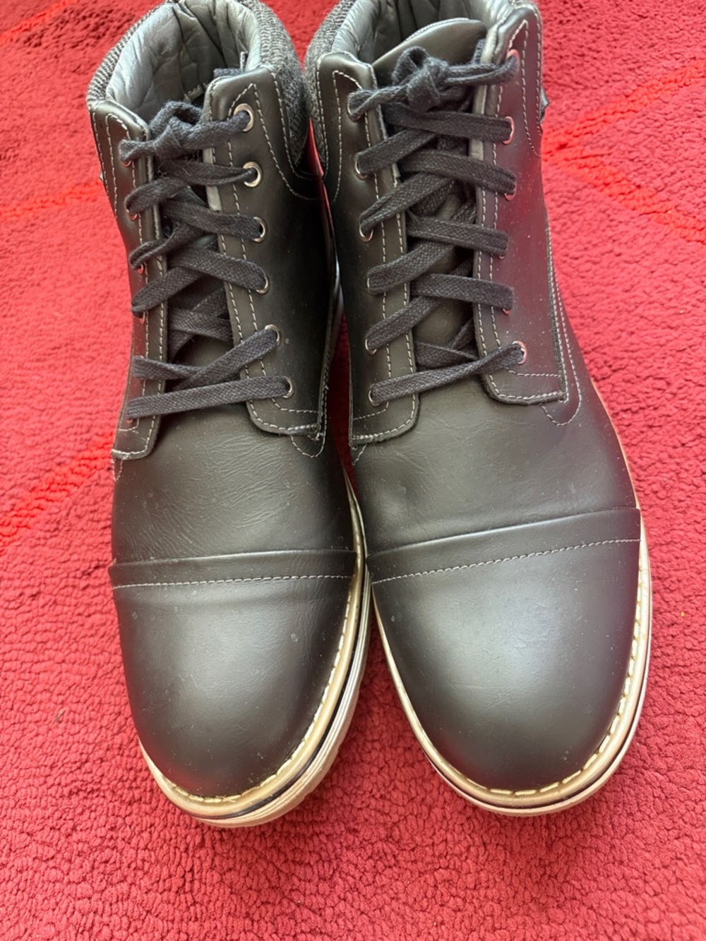 Men's Black X-RAY Lace-Up Boots